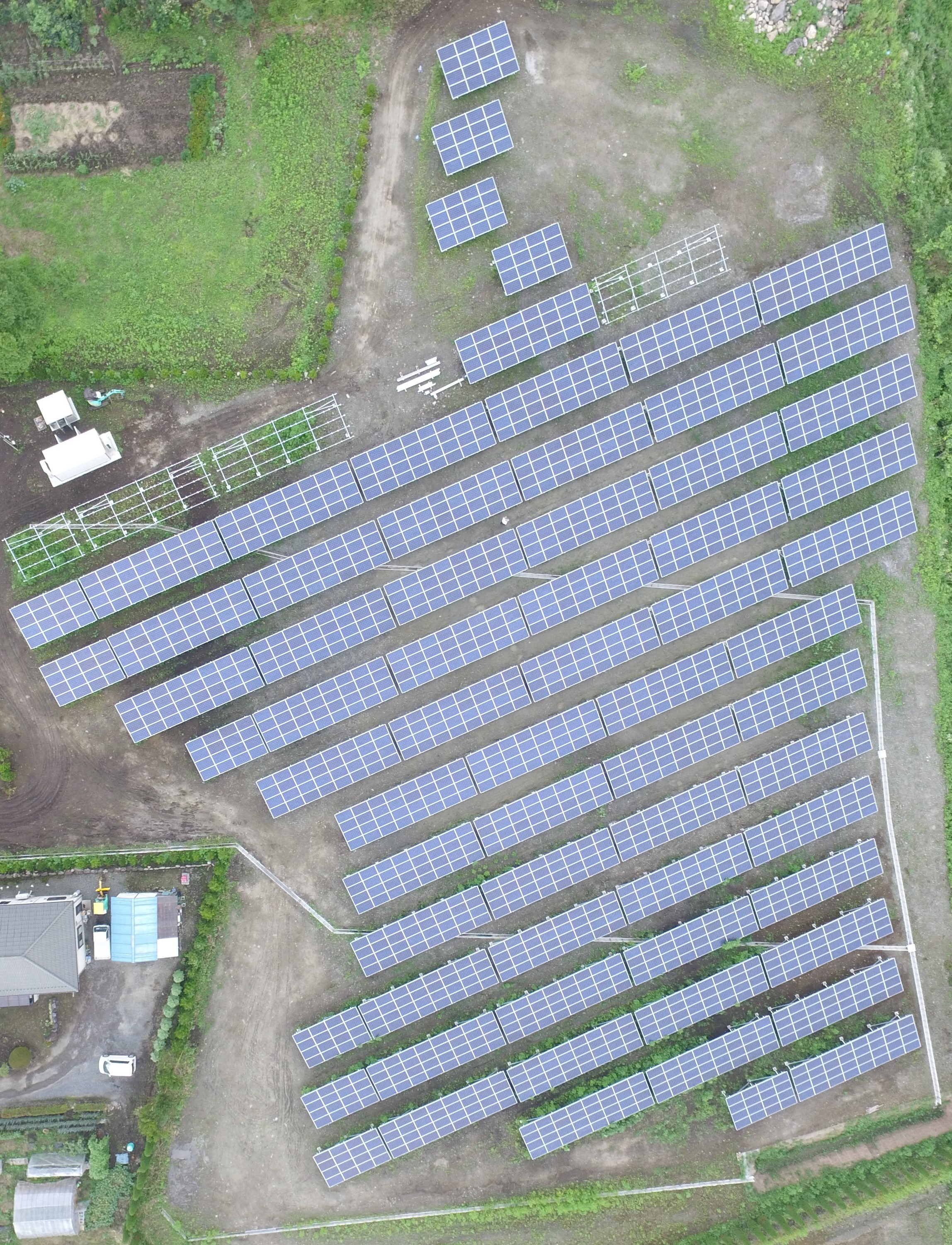 川場村水工場メガソーラー